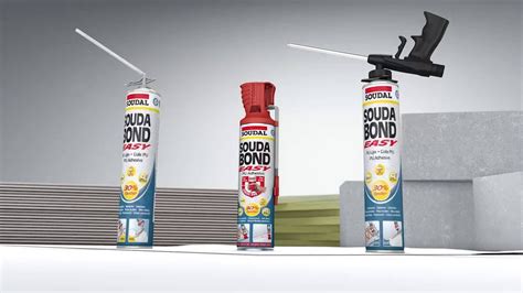 HOW TO USE SOUDAL SOUDABOND EASY ADHESIVE YouTube