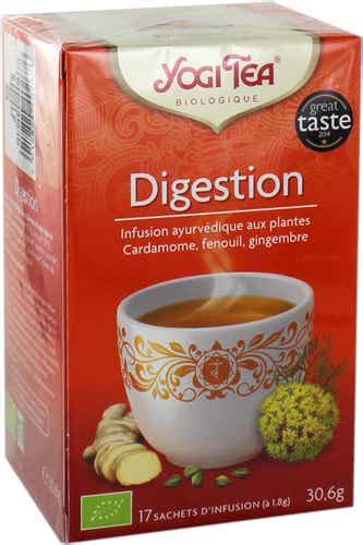 Digestion infusion ayurvédique aux plantes 17 sachets Pharmacie du