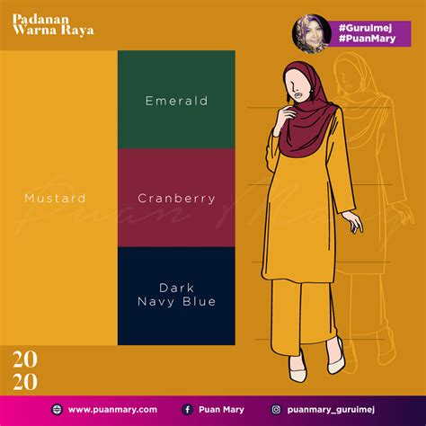 Padanan Warna Baju Emerald Green Dan Tudung Padanan Warna Baju Dan