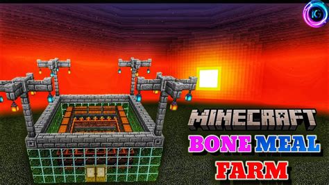 Bonemeal Farm In Minecraft Very Easy For Pe Java Bedrock 1 19 1