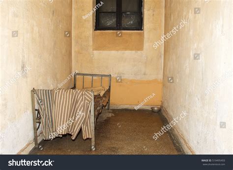 Old Prison Cell Bed Frame Footlocker Stock Photo 519495493 | Shutterstock