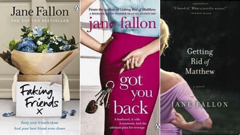 Jane Fallon: Chick Lit With A Messed-Up Psychological Edge