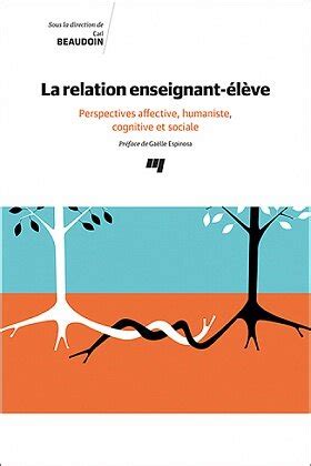 Pdf La Relation Enseignant L Ve Perspectives Affective Humaniste