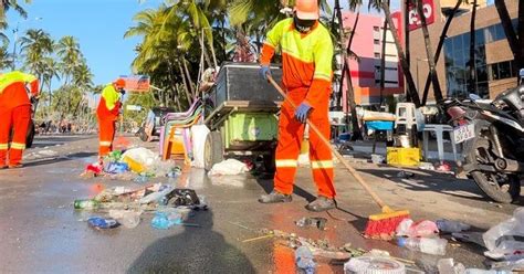 Prefeitura De Macei Recolhe Toneladas De Res Duos Na Orla