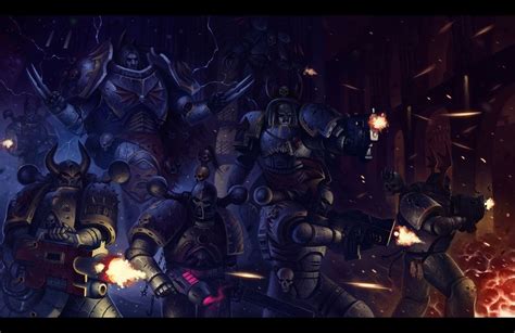 Hq Of 1st Batt 31st Harakoni Warhawks Space Marine Warhammer 40k Artwork Warhammer