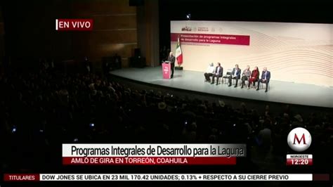 Amlo Presenta Programas Integrales De Desarrollo Para La Laguna Grupo Milenio