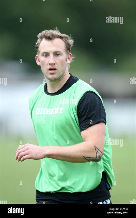 Glasgow Warriors Byron Mcguigan At Cartha Queens Park Rfc Hi Res Stock