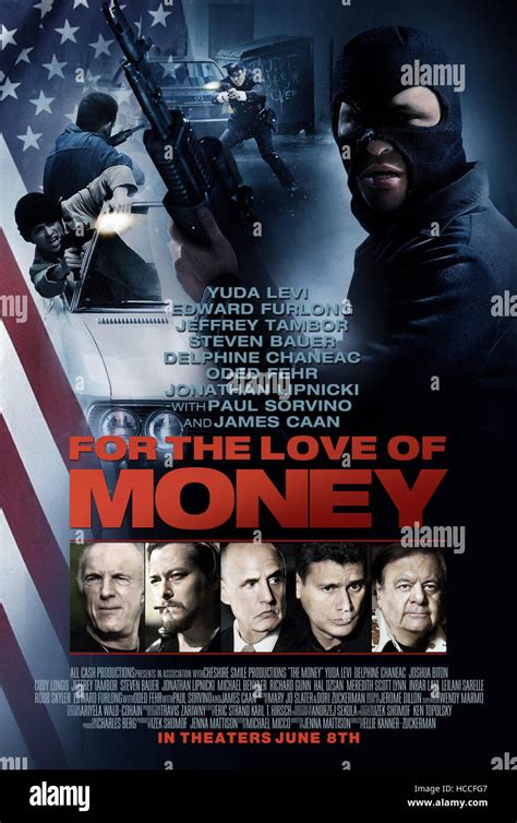 FOR THE LOVE OF MONEY, US poster art, James Caan, Edward Furlong, Jeffrey Tambor, Steven Bauer ...