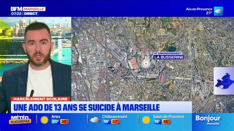 Marseille Une Adolescente De Ans Retrouv E Morte Une Enqu Te