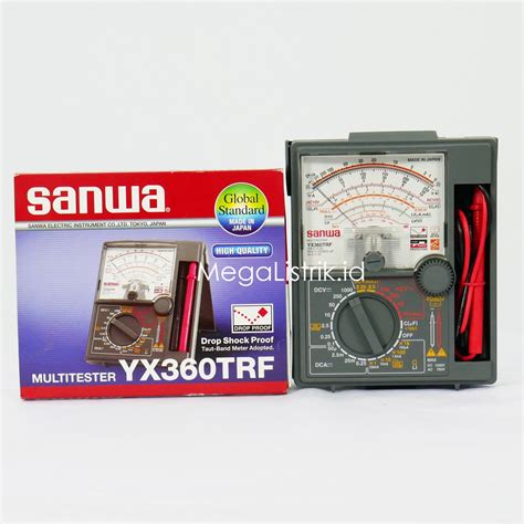 Jual Sanwa Analog Multitester Avometer Yx Trv Shopee Indonesia