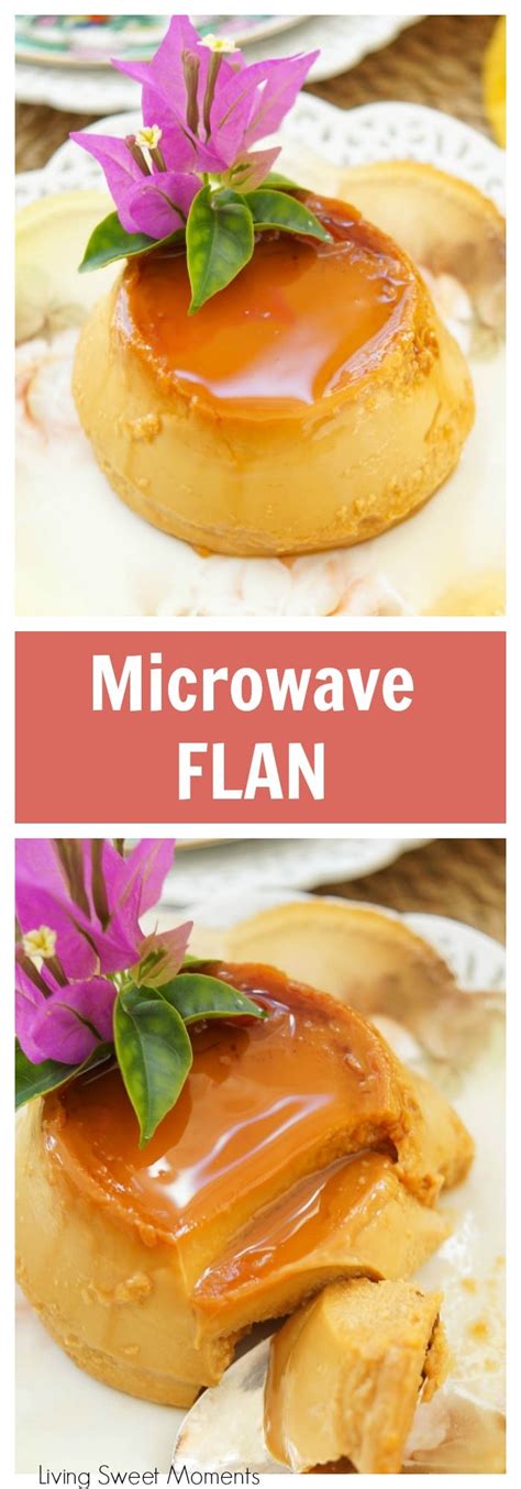 Dulce de Leche Microwave Flan - Living Sweet Moments