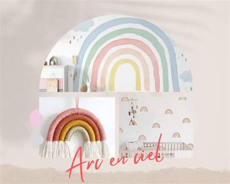 Chambre Bebe Deco Arc En Ciel Tinidoo