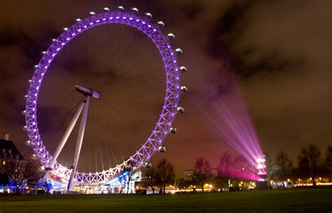 Christmas Lights In London UK (the london eye) - Christmas Photo ...