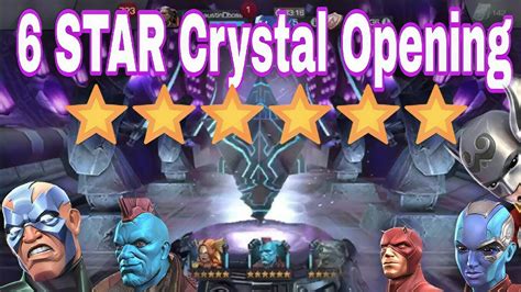 6 Star Crystal Opening Marvel Contest Of Champions Youtube