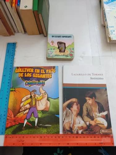 Lote De 3 Libros De Cuentos Infantiles