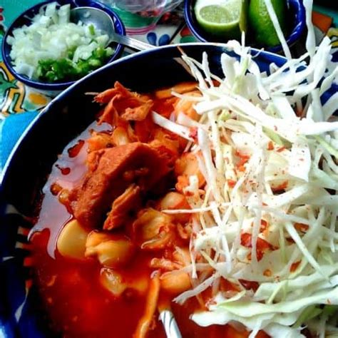 Red Chile Pork Pozole~pozole Rojo La Piña En La Cocina