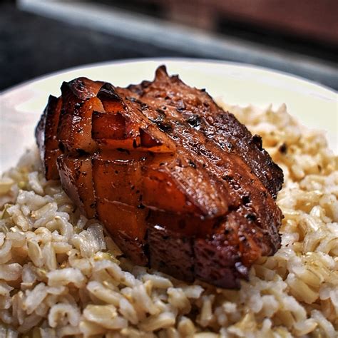 Honey Balsamic Glazed Pork Belly In 2020 Pork Belly Pork Glaze