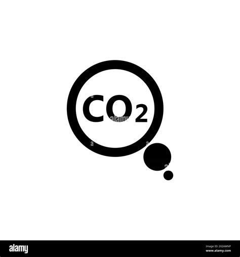 Co Emissions Cloud Smog Pollution Flat Vector Icon Simple Solid