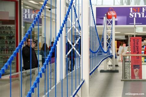 In Pictures Worlds Longest Lego Bridge On Display At St Enoch Centre