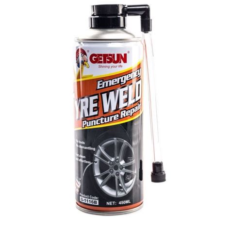 Ready Stock GETSUN Emergency Tyre Puncture Tayar Pancit Weld 450ml