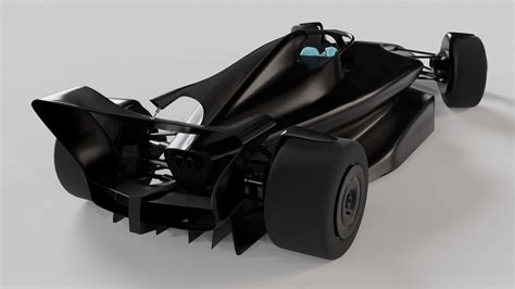 Modified F1 2023 Concept free 3D model rigged | CGTrader