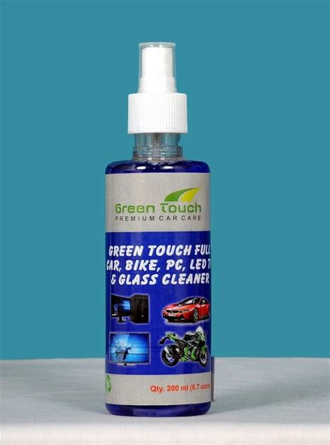 Trigger Spray 200ml Green Touch Glass Cleaner Packaging Type Bottle At Rs 40bottle In Greater