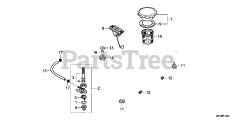 GX340 RT2 VDE2 GCBET Honda Engine Made In Thailand SN GCBET