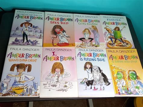 Amber Brown Books By Paula Danziger Set Of 8 Hobbies And Toys Books