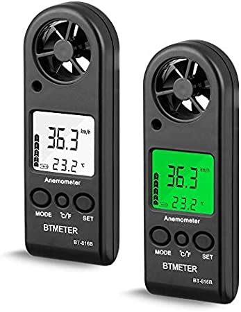 Btmeter Bt B Digital Anemometer Test For Wind Speed Wind Temperature