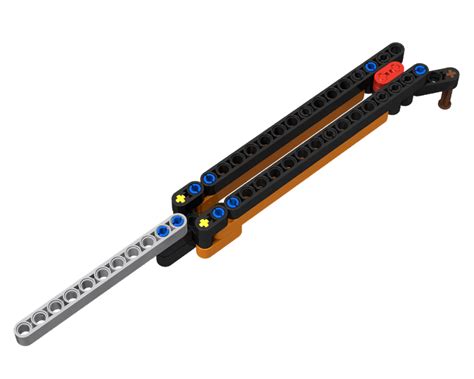 Lego Moc Lego Technic Trainer Butterfly Knifebalisong By