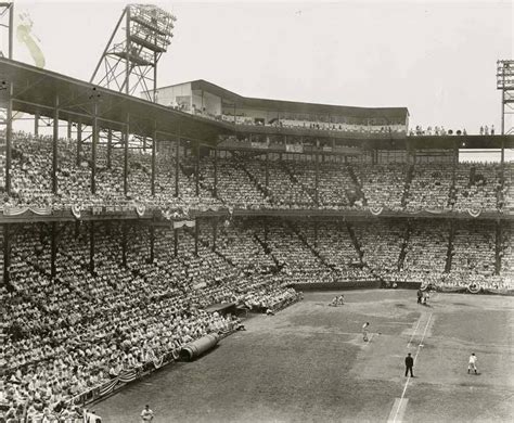 Sportsmans Park On Grand Ave 1950s St Louis Cardinals Baseball