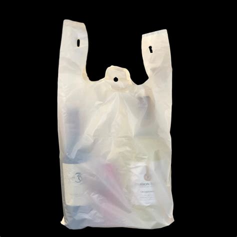 HDPE Plastic T-Shirt Bags 16 Mics