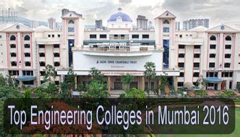 Top Engineering Colleges in Mumbai 2016