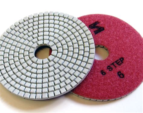 6 Step Polishing Discs Granite Tool Supplies