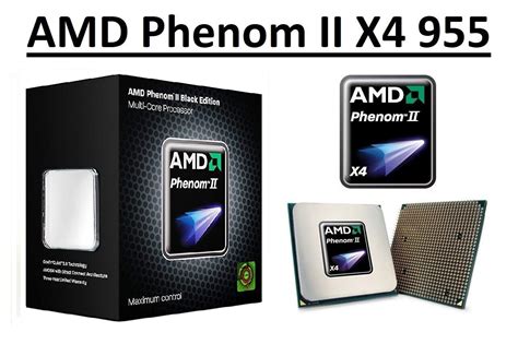 AMD Phenom II X4 955 Quad Core Processor 3 2 GHz Socket AM2 AM3 125W