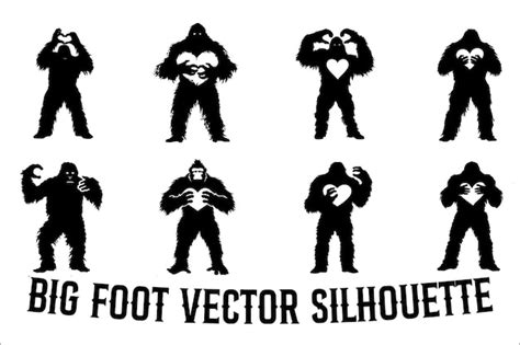 Bigfoot Silhouette Yard Sign Images Free Download On Freepik