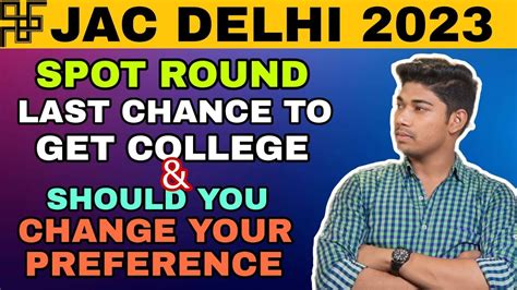 Jacdelhi Spot Round Last Chance For You All Dtu Nsut