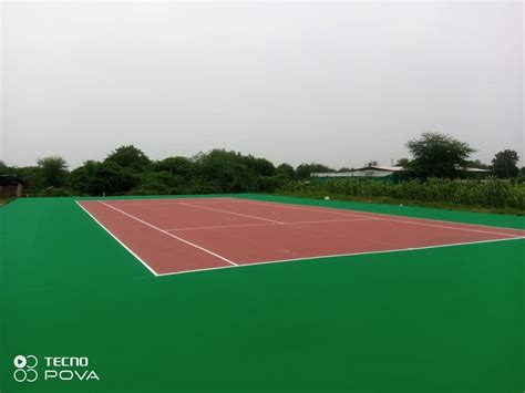 Green Matte Synthetic Acrylic Flooring For Outdoor Mm At Rs Sq