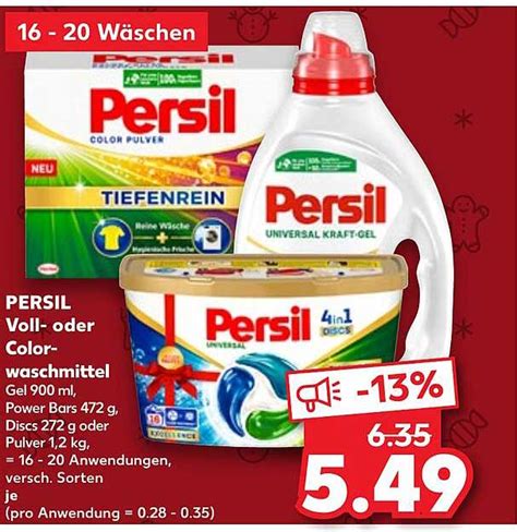 Persil Voll Oder Color Waschmittel Angebot Bei Kaufland Prospekte De