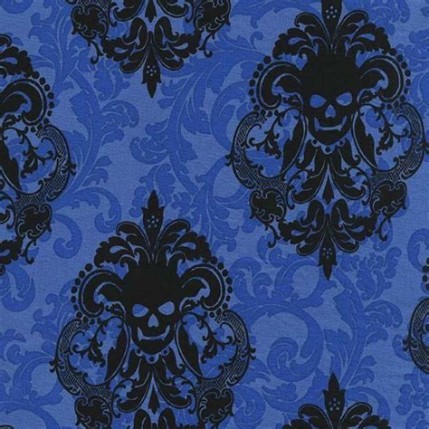 Goth Damask Royal Fabric 6487 Gothic Shop Fabric Damask