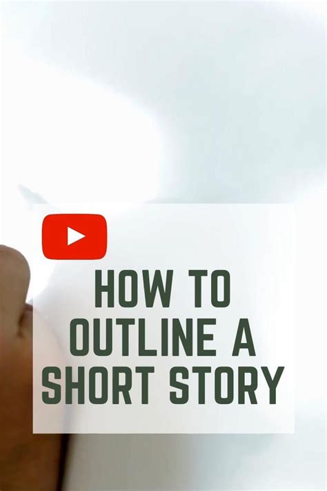 Outlining A Short Story