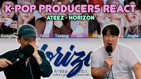 Musicians React Review Ateez Horizon Youtube