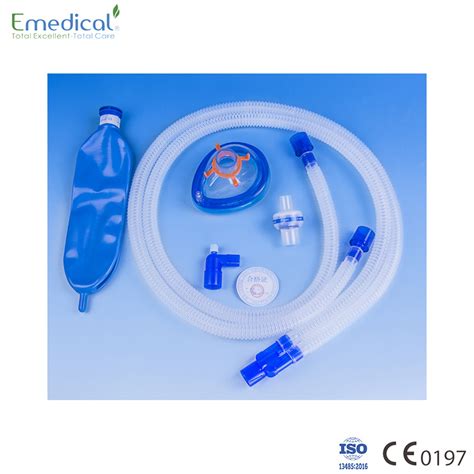 Medical Pediatric Expandable Anaesthesia Breathing Circuit With Hme