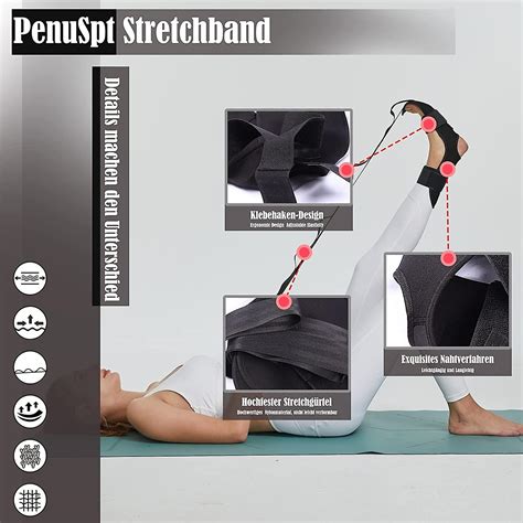 Yoga Stretching Strap Painless Legs Band For Pain Relief Achilles