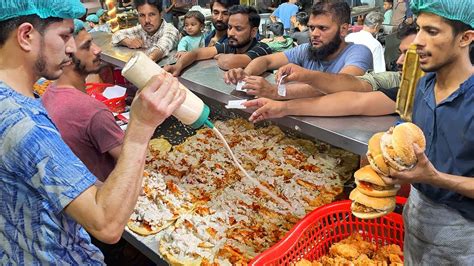 Kfc Style Zinger Burger Speedy Guy Making Paratha Zinger Roll