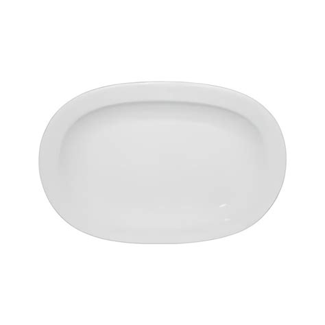 Fuente Oval Porcelana Blanca 32 Cm 1254 1 Ud Fumisan