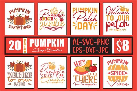 Pumpkin SVG Bundle Bundle · Creative Fabrica