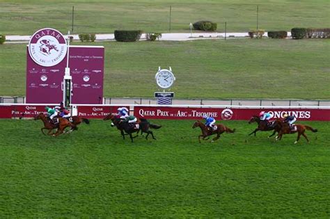 La Photo De L Arriv E Du Qatar Prix De L Arc De Triomphe Course Pmu Du