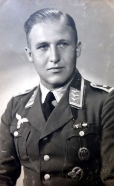 Men Of Wehrmacht Studio Portrait Of Luftwaffe Feldwebel