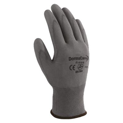 Guante nylon gris con poliuretano Equipo de Protección y Seguridad